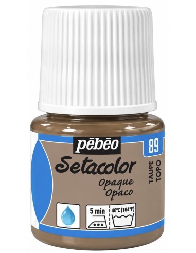 PINTURA TELA SETACOLOR OPACO TOPO Nº89 45ml