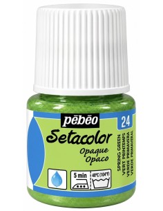 PINTURA TELA SETACOLOR OPACO VERDE PRIMAVERA Nº24 45ml