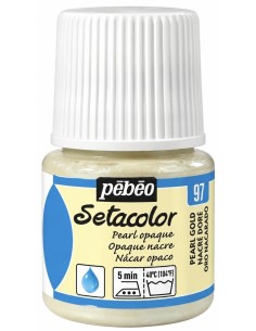 PINTURA TELA SETACOLOR ORO NACARADO OPACO Nº97 45ml