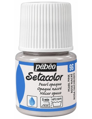 PINTURA TELA SETACOLOR ROSA NACARADO Nº96 45ml