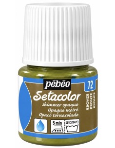 PINTURA TELA SETACOLOR TORNASOLADO Nº72 BRONCE 45ml