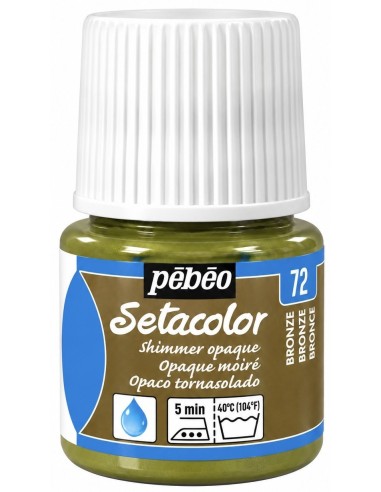 PINTURA TELA SETACOLOR TORNASOLADO Nº72 BRONCE 45ml