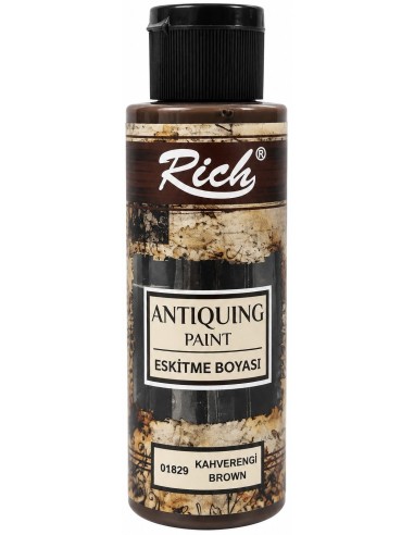 TINTE ANTIQUING PAINT BROWN 120cc (Rich)