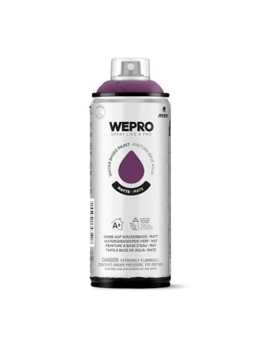 SPRAY WEPRO BASE AGUA MATE VIOLETA LOS ÁNGELES 400ml