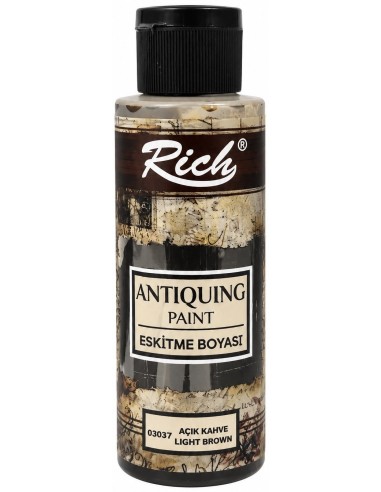 TINTE ANTIQUING PAINT LIGHT BROWN 120cc (Rich)