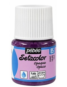 PINTURA TELA SETACOLOR OPACO LILA Nº85 45ml