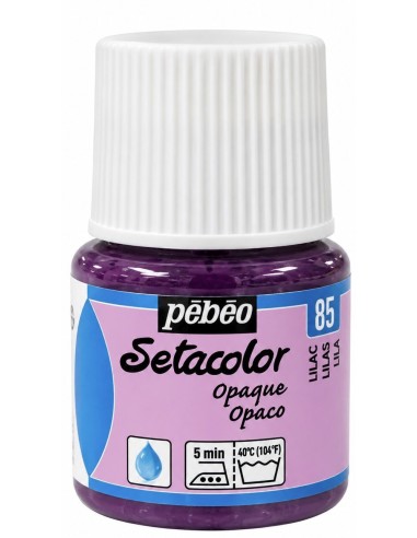 PINTURA TELA SETACOLOR OPACO LILA Nº85 45ml