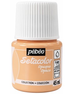 PINTURA TELA SETACOLOR OPACO NARANJA PECHÉ Nº295507 45ml