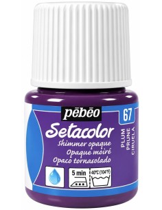 PINTURA TELA SETACOLOR TORNASOLADO CIRUELA Nº67 45ml