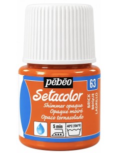 PINTURA TELA SETACOLOR TORNASOLADO LADRILLO Nº63 45ml