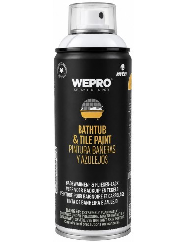 SPRAY BAÑERAS Y AZULEJOS BLANCO 400ml MONTANA