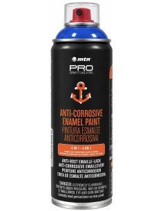 SPRAY ESMALTE ANTICORROSIVO AZUL GENCIANA RAL 5010 400ml (Montana)