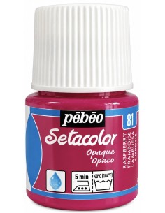 PINTURA TELA SETACOLOR OPACO FRAMBUESA Nº81 45ml