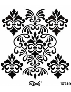 STENCIL ref. 15740 25x25 (Rich)