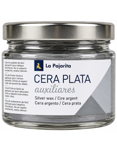 CERA 75ml PLATA (La Pajarita)