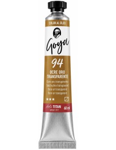 ÓLEO GOYA Nº94 OCRE ORO TRANSPARENTE 60ml