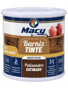 BARNIZ TINTE SATINADO PALISANDRO 125ml (Macy)
