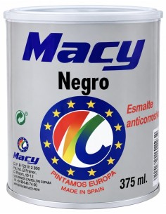 ESMALTE ANTICALÓRICO NEGRO 375ml (Macy)