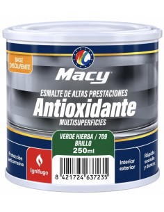 ESMALTE ANTIOXIDANTE BRILLO VERDE HIERBA 709   250ml ALTAS PRESTACIONES (Macy)