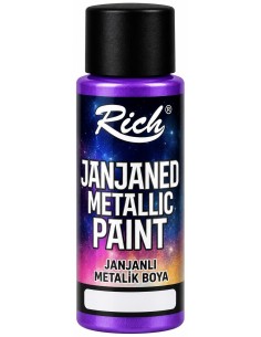 PINTURA JANJANED METALLIC LILA 03452 60ml (Rich)