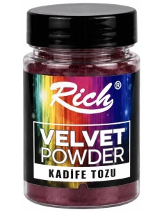 VELVET POWDER BURGUNDY 90cc (Rich)