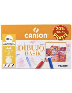 MINIPACK DIBUJO BASIK  A4 (sobre) 10 HOJAS + 20 gratis