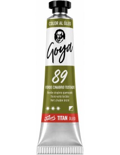 ÓLEO GOYA Nº89 VERDE CINABRIO TOSTADO 60ml