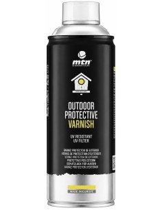 SPRAY BARNIZ PROTECTOR EXTERIOR MATE AL AGUA 400ml