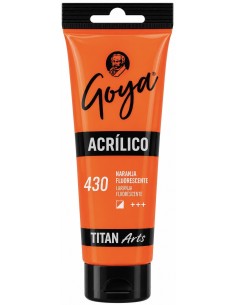 ACRÍLICO GOYA ESTUDIO 430 NARANJA FLUOR 125ml