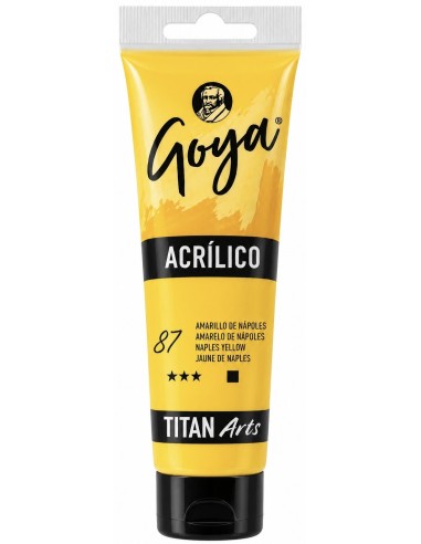 ACRÍLICO GOYA ESTUDIO 87 AMARILLO DE MARTE 125ml (oferta)