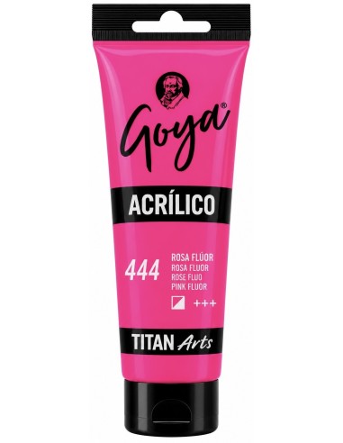 ACRÍLICO GOYA ESTUDIO 444 ROSA FLUOR 125ml