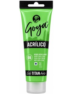 ACRÍLICO GOYA ESTUDIO 66 VERDE GOYA CLARO 125ml (oferta)
