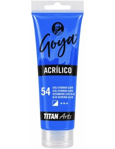 ACRÍLICO GOYA ESTUDIO 54 AZUL ULTRAMAR CLARO 125ml (oferta)