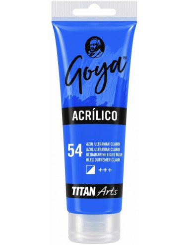 ACRÍLICO GOYA ESTUDIO 54 AZUL ULTRAMAR CLARO 125ml (oferta)