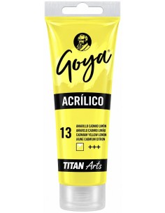 ACRÍLICO GOYA ESTUDIO 13 AMARILLO CADMIO LIMÓN TONO 125ml (oferta)