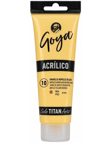 ACRÍLICO GOYA ESTUDIO 10 AMARILLO NÁPOLES ROJIZO 125ml (oferta)