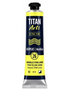 ACUARELA EXTRA FINA AMARILLO TITÁN LIMÓN Nº26  20ml serie 1 TITÁN