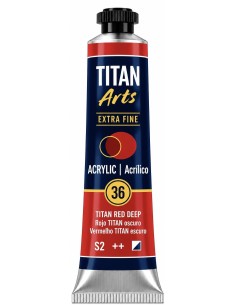 ACUARELA EXTRA FINA ROJO TITÁN OSCURO  Nº36  20ml serie 1 TITÁN