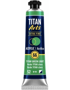 ACUARELA EXTRA FINA VERDE TITÁN CLARO Nº 66  20ml serie 2 TITÁN
