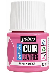 PINTURA CUERO SETACOLOR DUO ROSA/AZUL  45ml (Pebeo)