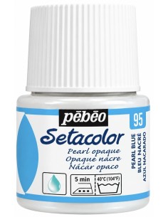 PINTURA TELA SETACOLOR AZUL NACARADO Nº95 45ml