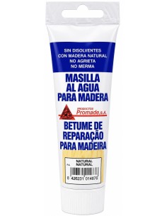 MASILLA PARA MADERA AL AGUA NATURAL 150gr (Promade)