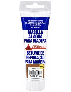 MASILLA PARA MADERA AL AGUA SAPELI 150grs (Promade)