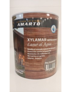 XYLAMAR IMPREGNANTE LASUR AL AGUA MATE  PALISANDRO 750ml (Amarto)