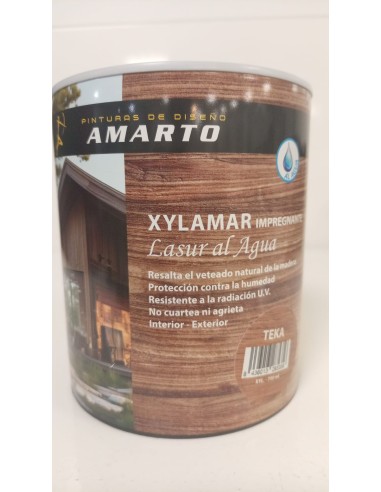 XYLAMAR IMPREGNANTE LASUR AL AGUA MATE  TEKA 750ml (Amarto)