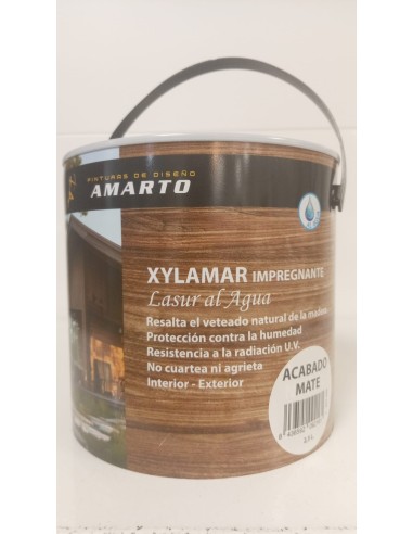 XYLAMAR IMPREGNANTE LASUR AL AGUA MATE INCOLORO 2,5lt (Amarto)