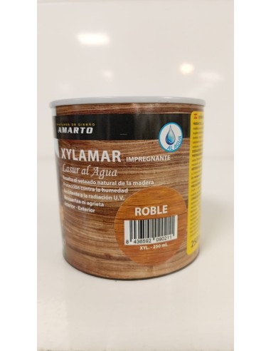 XYLAMAR IMPREGNANTE LASUR AL AGUA MATE ROBLE 250ml (Amarto)