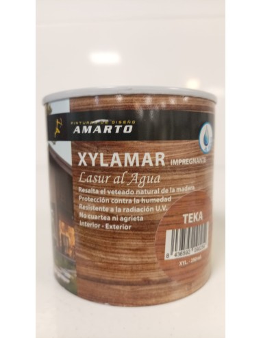 XYLAMAR IMPREGNANTE LASUR AL AGUA MATE TEKA 250ml (Amarto)