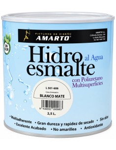 HIDROESMALTE MULTISUPERCIES MATE BLANCO 2.5lt (Amarto)