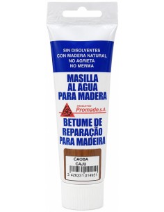 MASILLA PARA MADERA AL AGUA CAOBA 150grs (Promade)